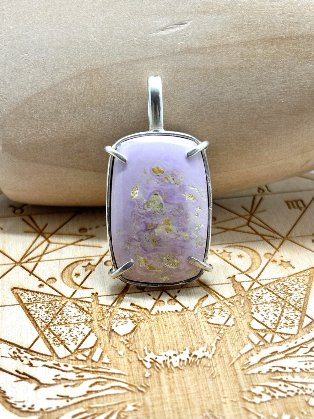 Phosphosiderite Pendant